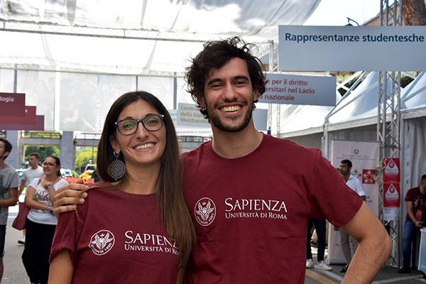 Students of the Faculty at a previous edition of the Open Day